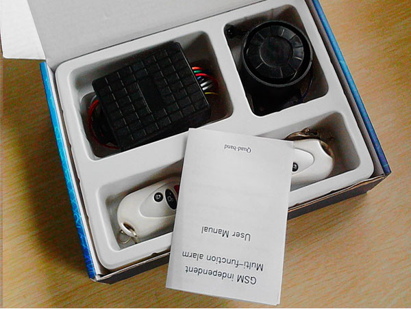 V12电动车GSM智能防盗报警器