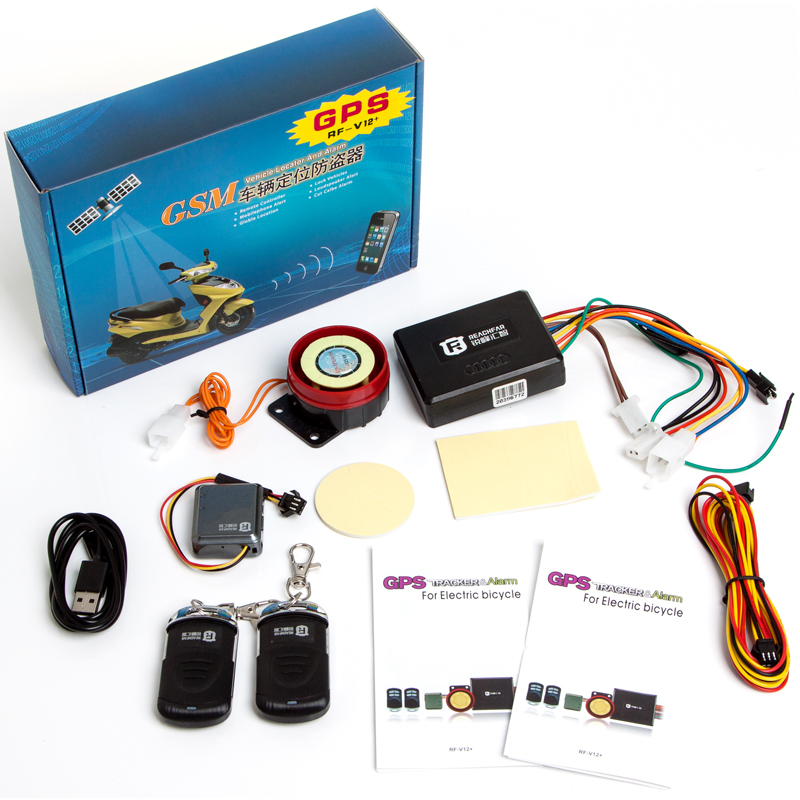 锐峰汇智RF-V12+电动车GPS定位防盗通讯器